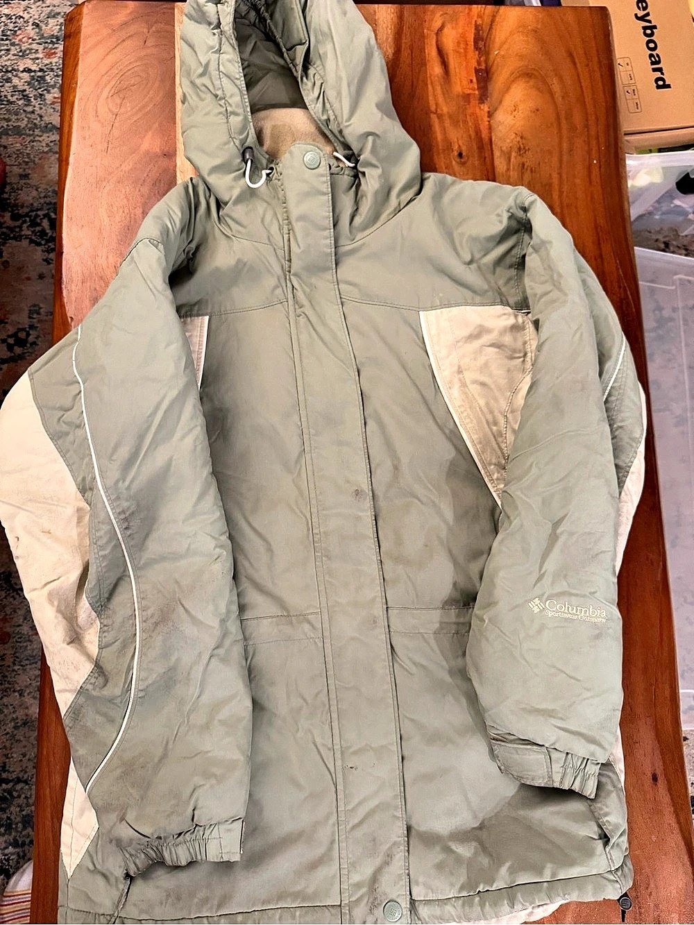 Columbia Color Block Ski Jacket Size Medium